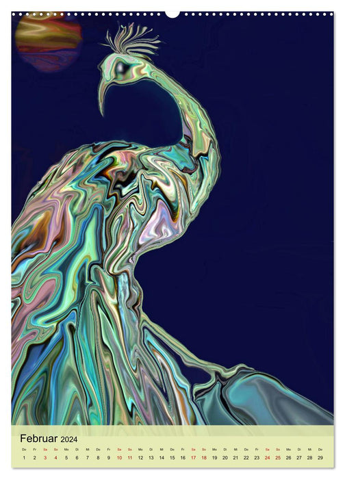 Märchenhafte Digitale Malerei (CALVENDO Premium Wandkalender 2024)