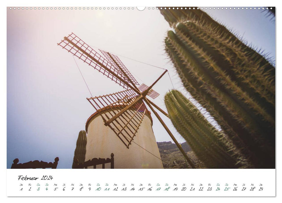 Gran Canaria - 365 jours de printemps (calendrier mural CALVENDO 2024) 