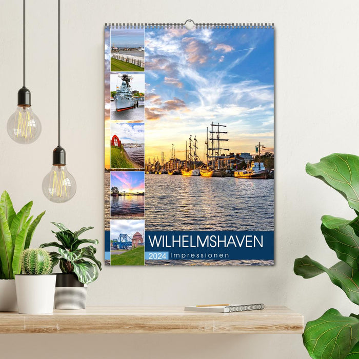 Wilhelmshaven Impressionen (CALVENDO Wandkalender 2024)
