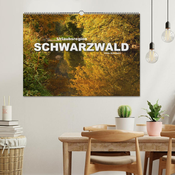 Urlaubsregion Schwarzwald (CALVENDO Wandkalender 2024)