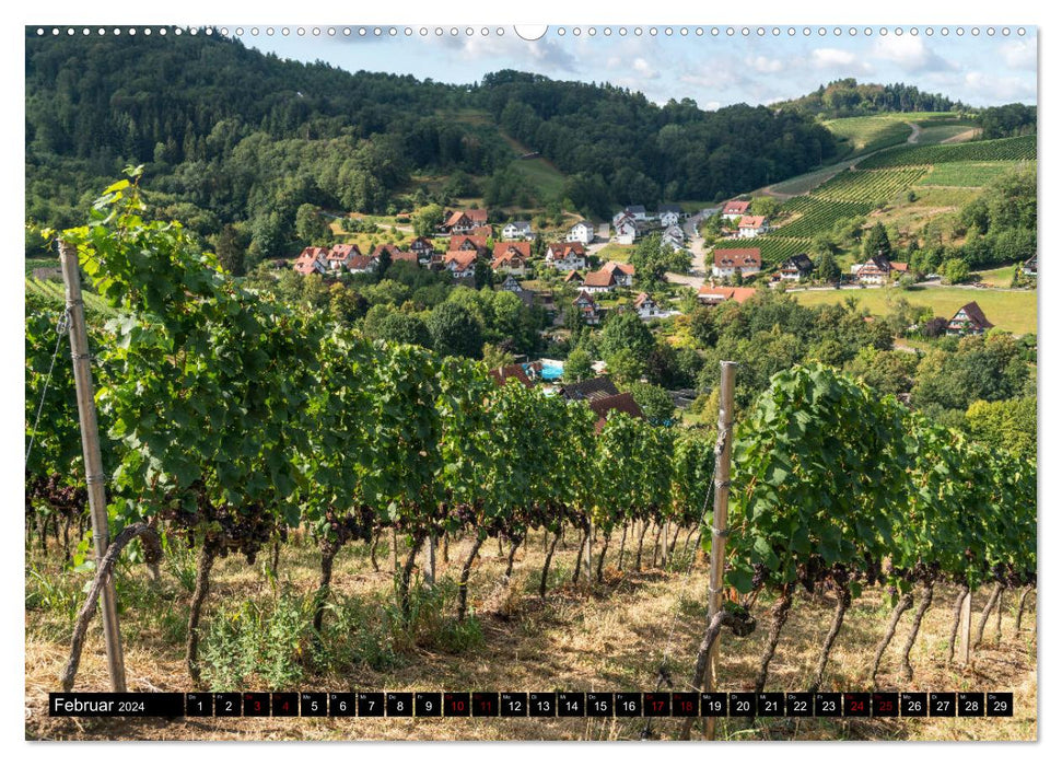 Urlaubsregion Schwarzwald (CALVENDO Wandkalender 2024)