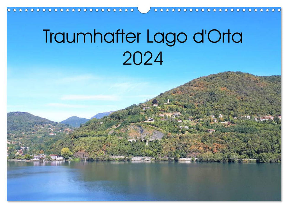 Traumhafter Lago d'Orta (CALVENDO Wandkalender 2024)