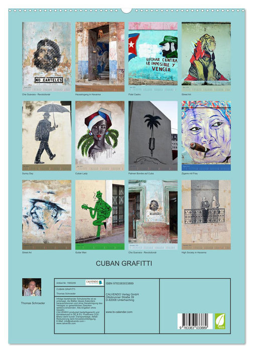 CUBAN GRAFITTI (CALVENDO Premium Wandkalender 2024)