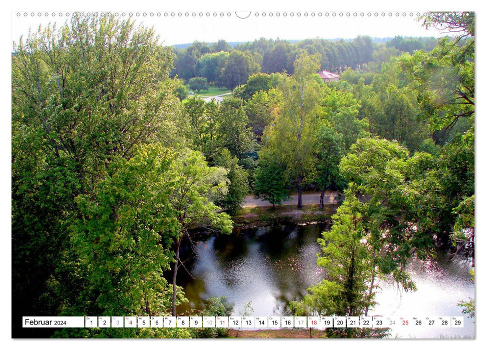 Segewold - Sigulda - Perle de la Suisse livonienne (calendrier mural CALVENDO 2024) 