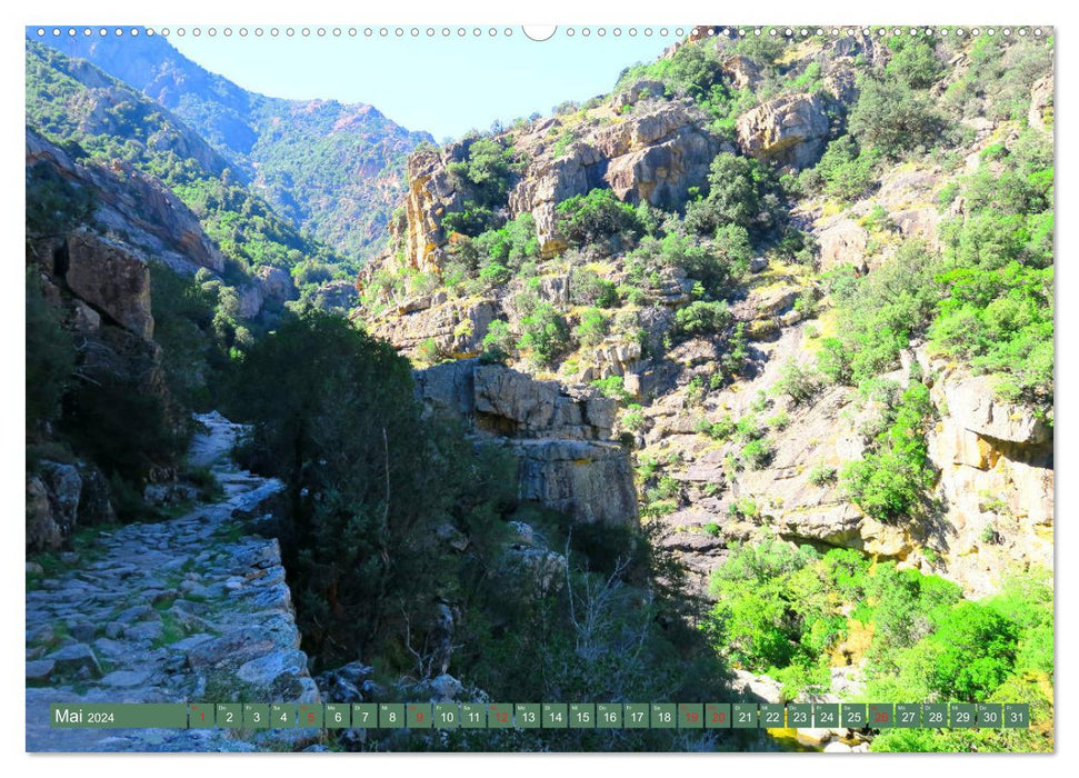 Korsika - Wandern zu den Naturwundern (CALVENDO Wandkalender 2024)