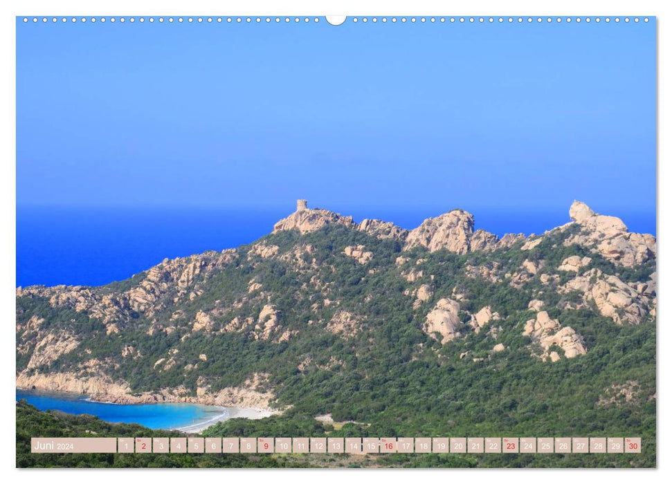 Korsika - Wandern zu den Naturwundern (CALVENDO Wandkalender 2024)