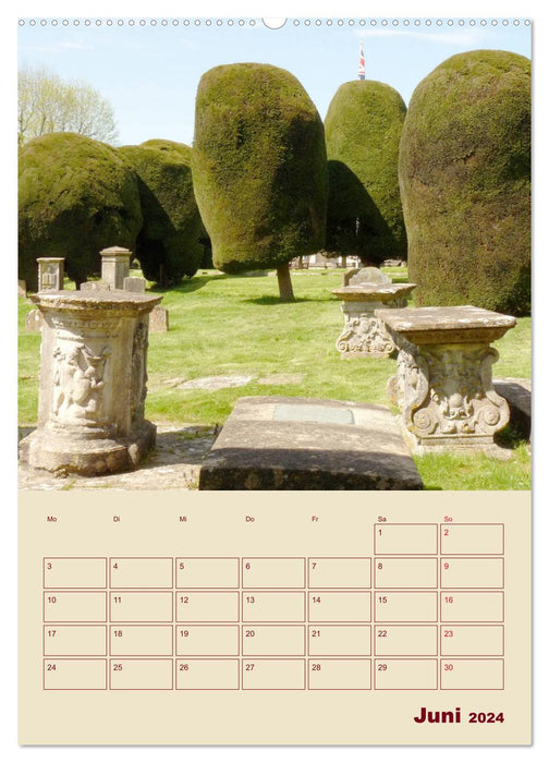 Die Cotswolds Englands grünes Herz (CALVENDO Premium Wandkalender 2024)