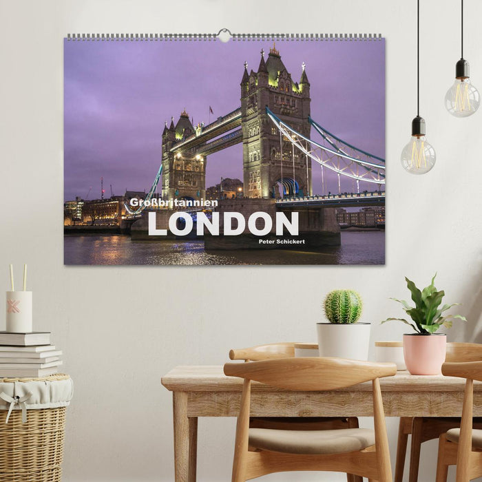 Großbritannien - London (CALVENDO Wandkalender 2024)