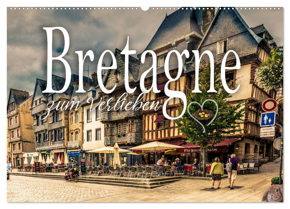Bretagne zum Verlieben (CALVENDO Wandkalender 2024)