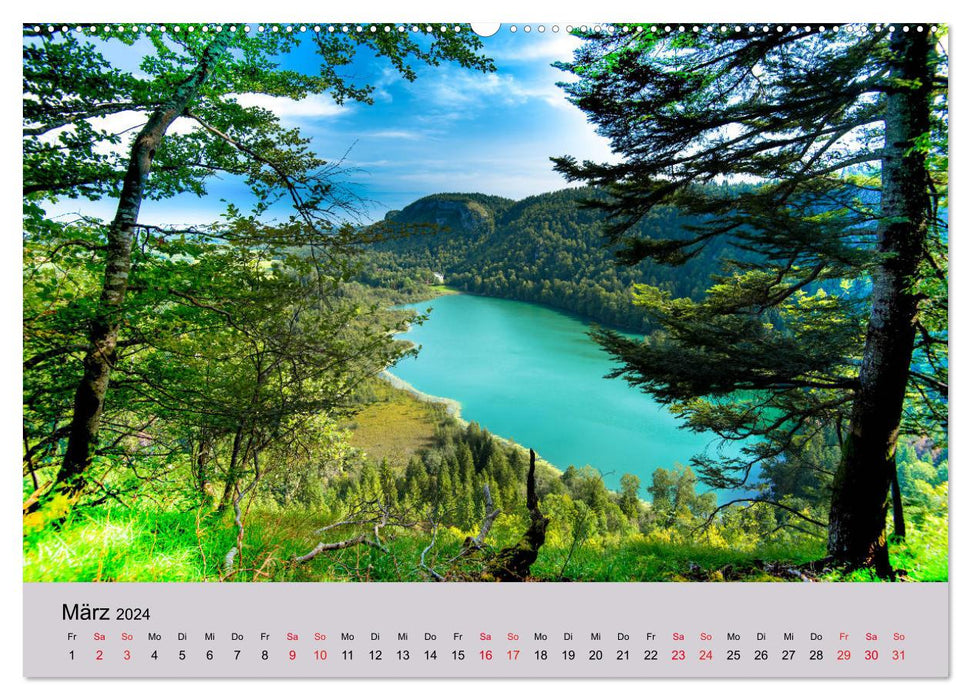 Wundervolles Frankreich (CALVENDO Premium Wandkalender 2024)