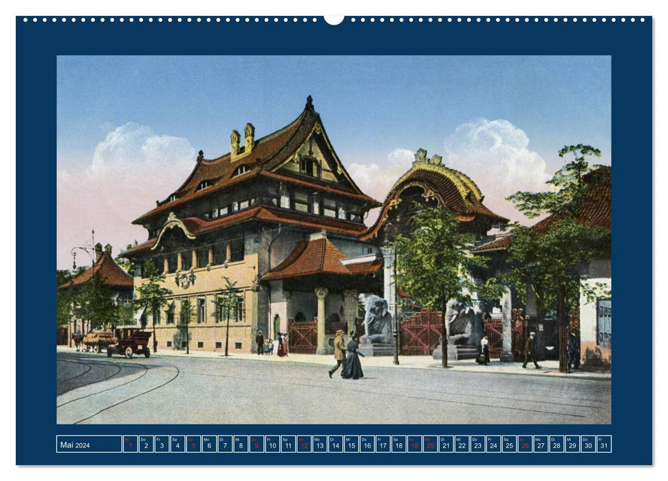 Historisches Berlin von 1888 bis 1918 (CALVENDO Premium Wandkalender 2024)