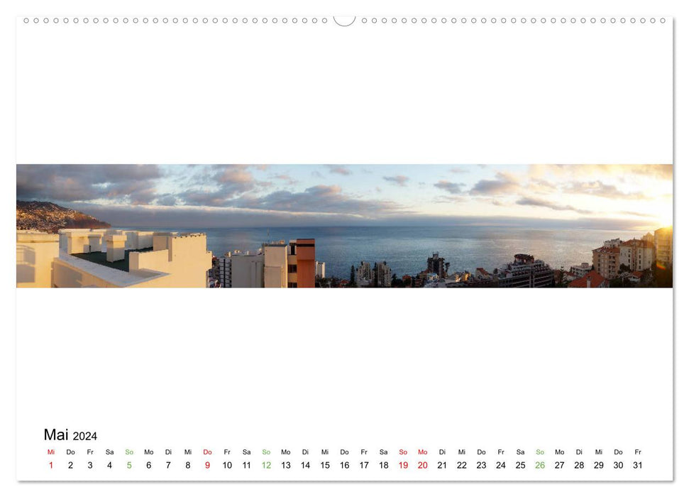 Madeira - Panoramen (CALVENDO Premium Wandkalender 2024)