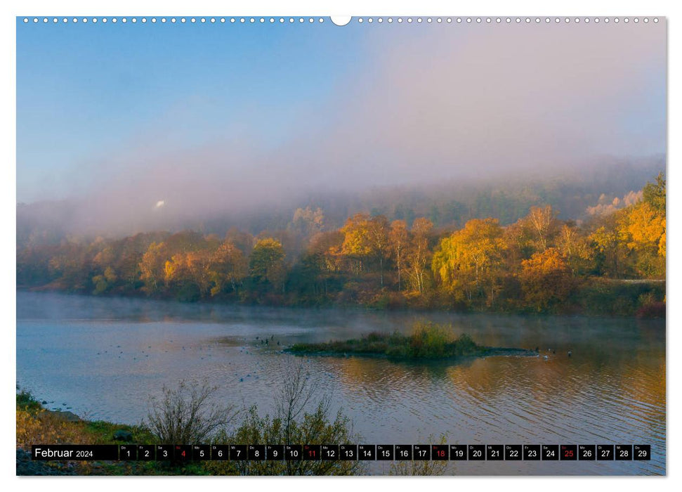 Autour du lac Baldeney (Calvendo Premium Calendrier mural 2024) 