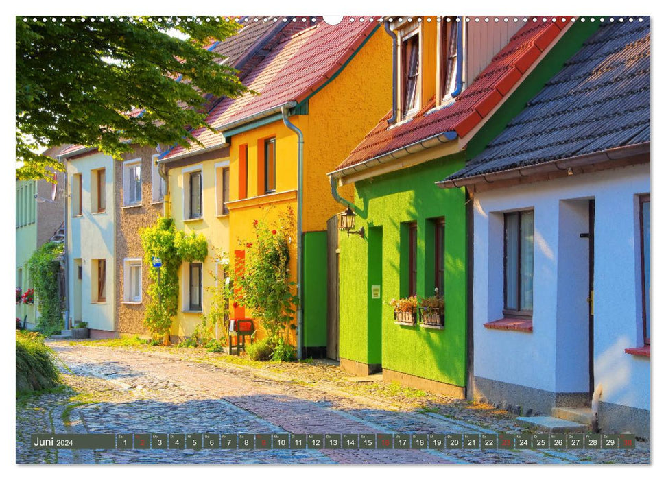 Vinetastadt Barth - Spaziergang durch die historische Stadt (CALVENDO Premium Wandkalender 2024)