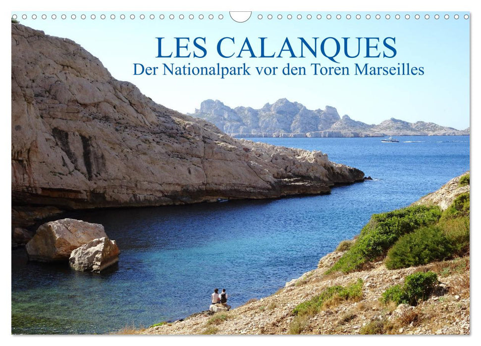 Les Calanques, le parc national aux portes de Marseille (Calendrier mural CALVENDO 2024) 