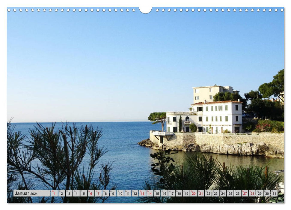 Les Calanques, der Nationalpark vor den Toren Marseilles (CALVENDO Wandkalender 2024)