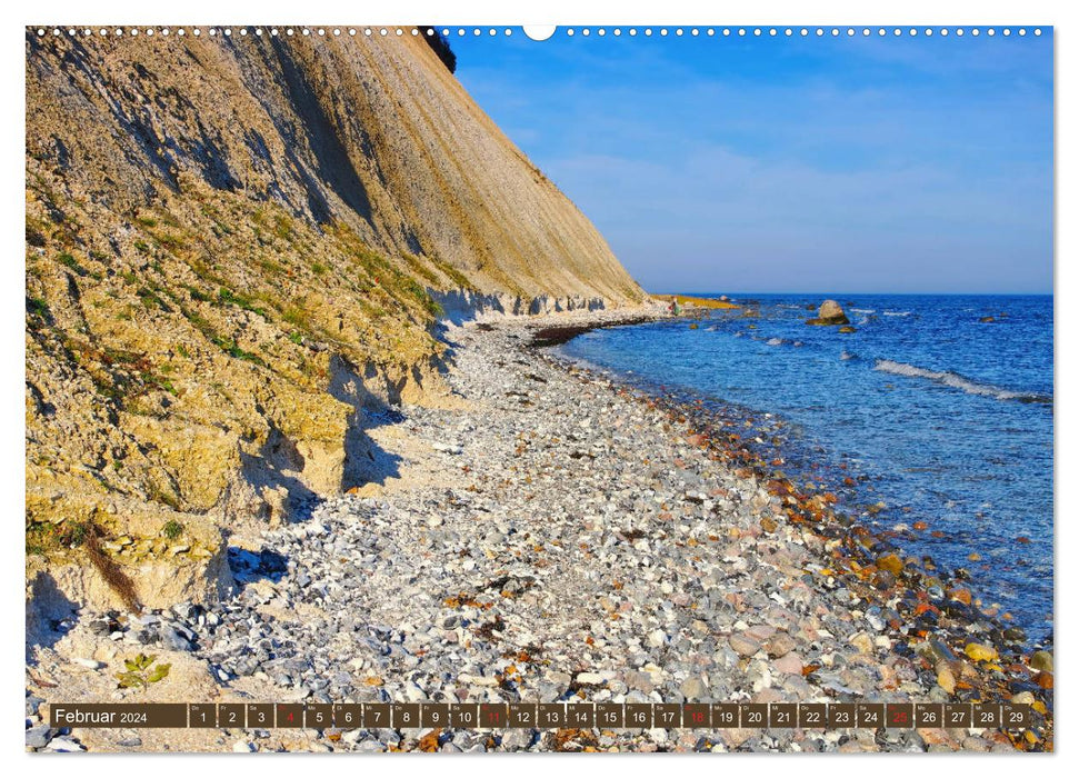 Cap Arkona et le vieux village de pêcheurs de Vitt (Calendrier mural CALVENDO Premium 2024) 