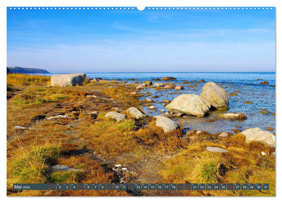 Cap Arkona et le vieux village de pêcheurs de Vitt (Calendrier mural CALVENDO Premium 2024) 