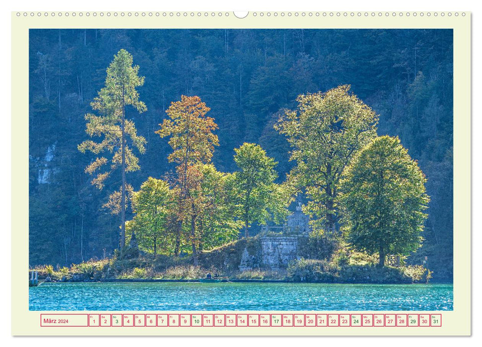 Allemagne Belle Patrie (Calvendo Premium Calendrier Mural 2024) 