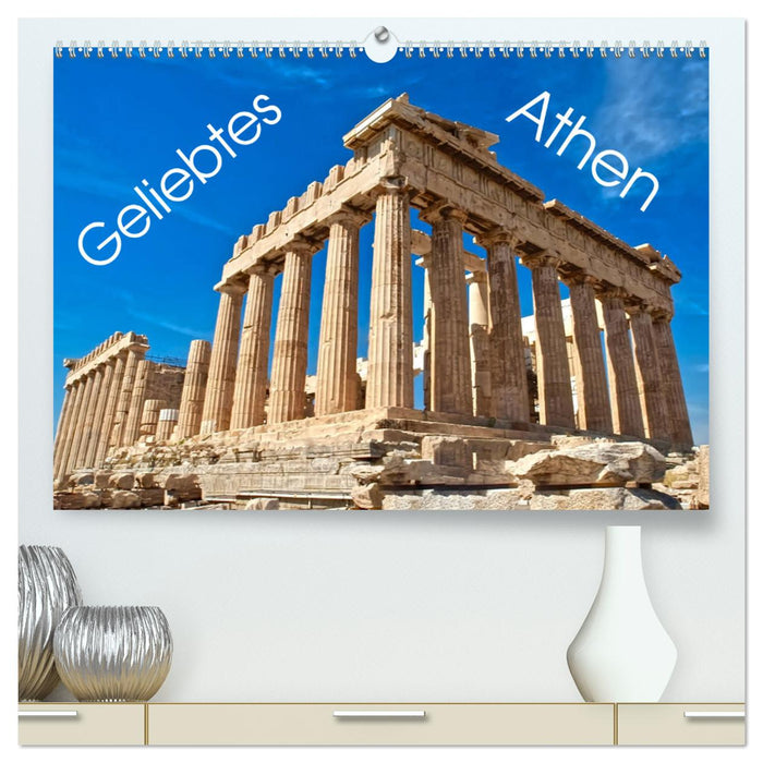 Bien-aimée Athènes (Calvendo Premium Calendrier mural 2024) 