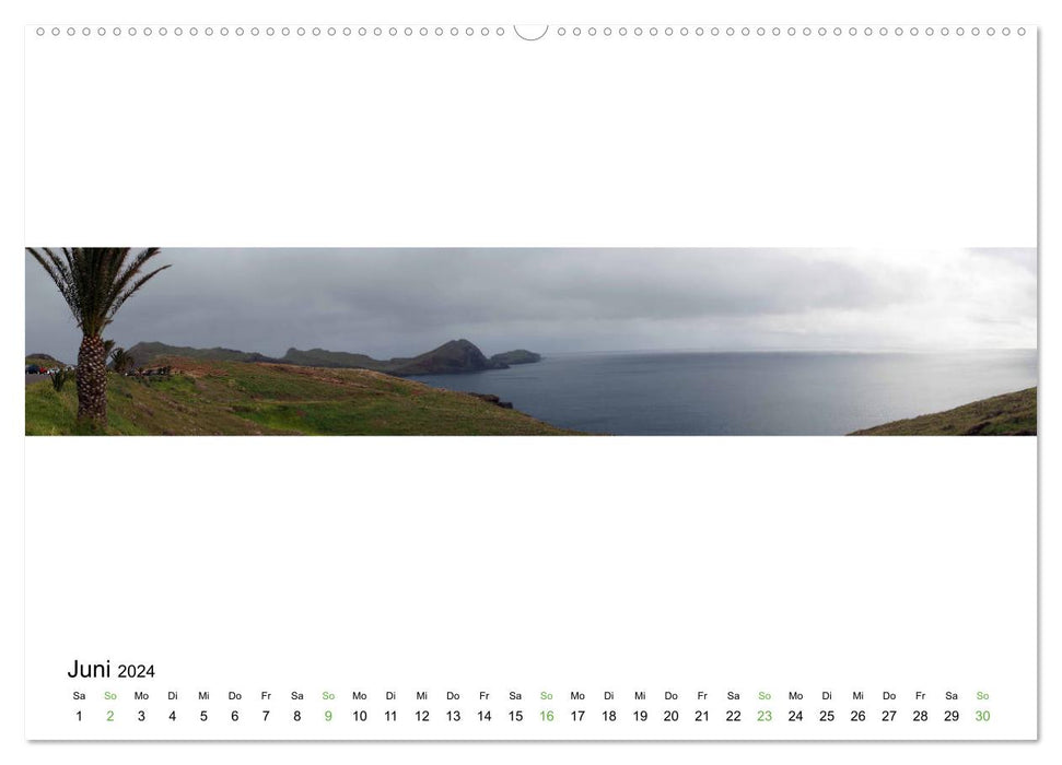 Madeira - Panoramen (CALVENDO Wandkalender 2024)