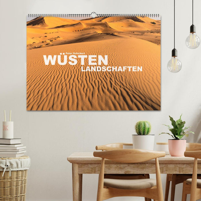 Wüstenlandschaften (CALVENDO Wandkalender 2024)