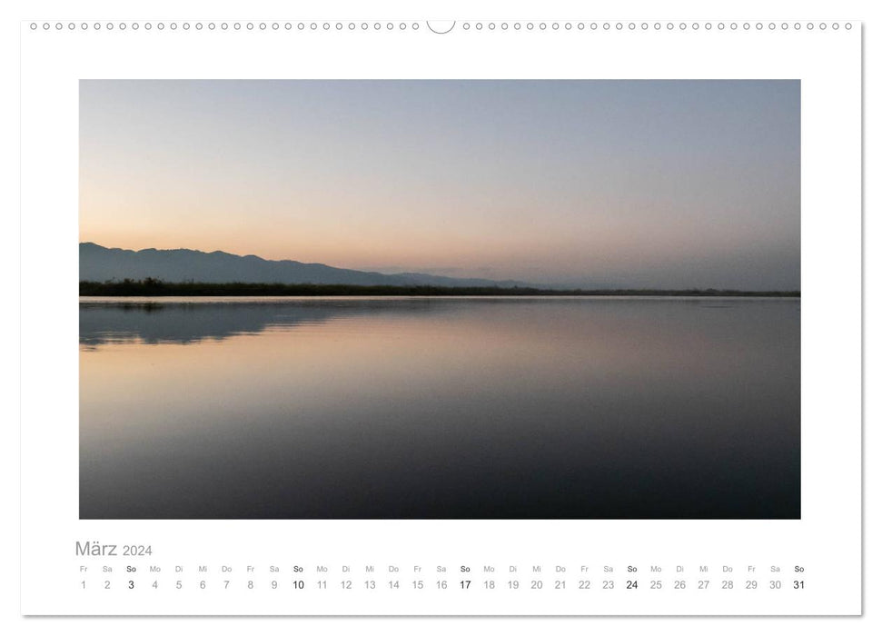 minimalistische Landschaften (CALVENDO Premium Wandkalender 2024)