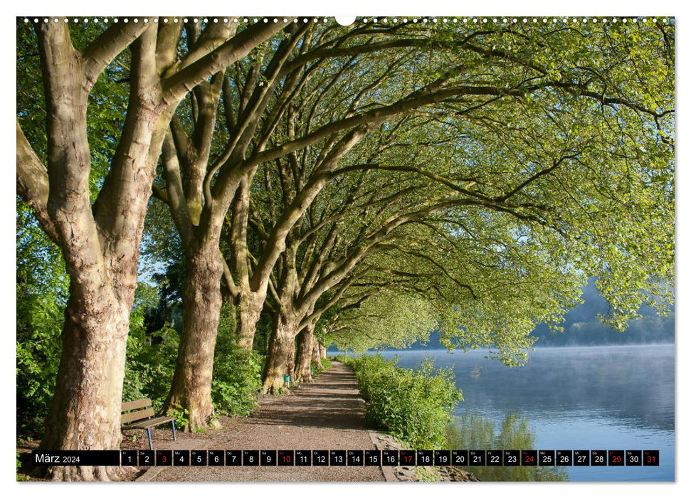 Rund um den Baldeneysee (CALVENDO Wandkalender 2024)