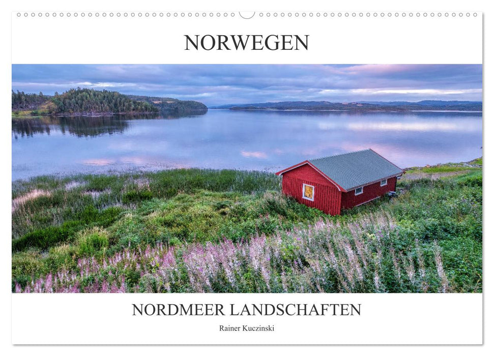 NORVÈGE - PAYSAGES DE LA MER DU NORD (Calendrier mural CALVENDO 2024) 