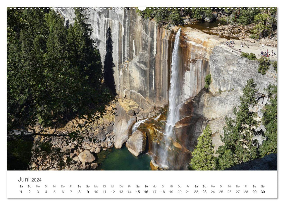 Cascades - les plus belles cascades du monde (Calendrier mural CALVENDO Premium 2024) 