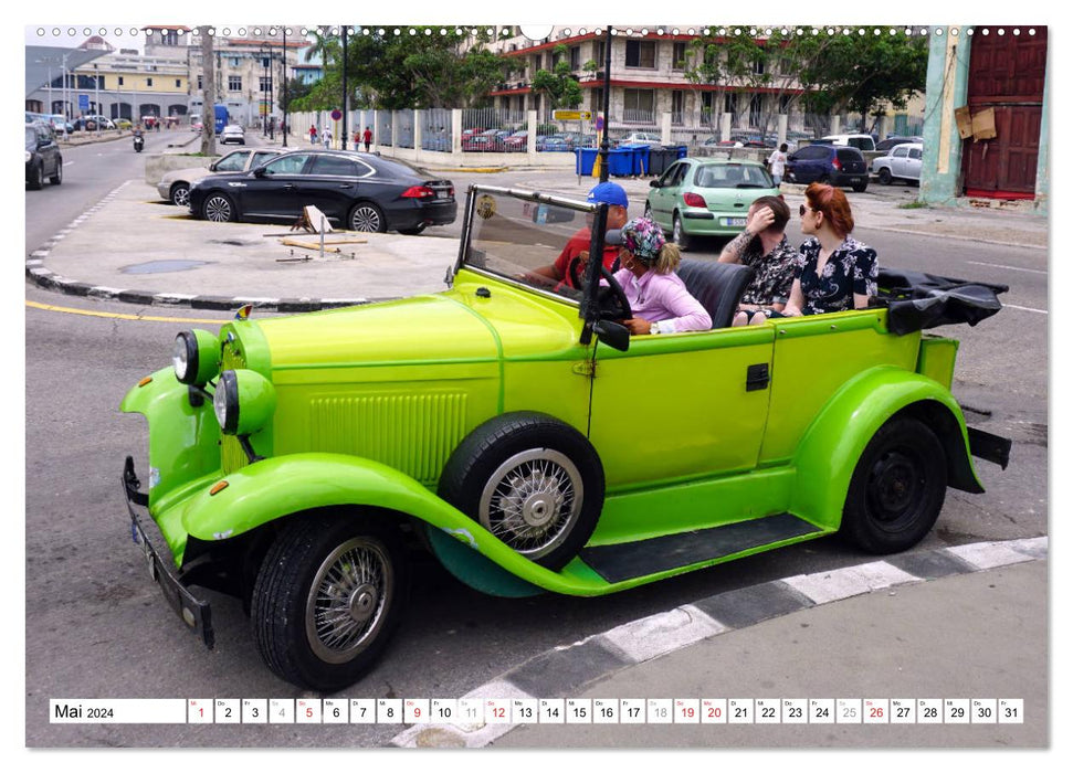 Ford Modell A - Ein rüstiger Neunzigjähriger in Havanna (CALVENDO Premium Wandkalender 2024)