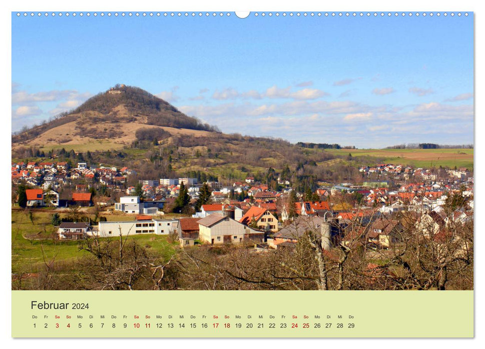 Notre belle patrie – Le Jura souabe (Calvendo Premium Wall Calendar 2024) 