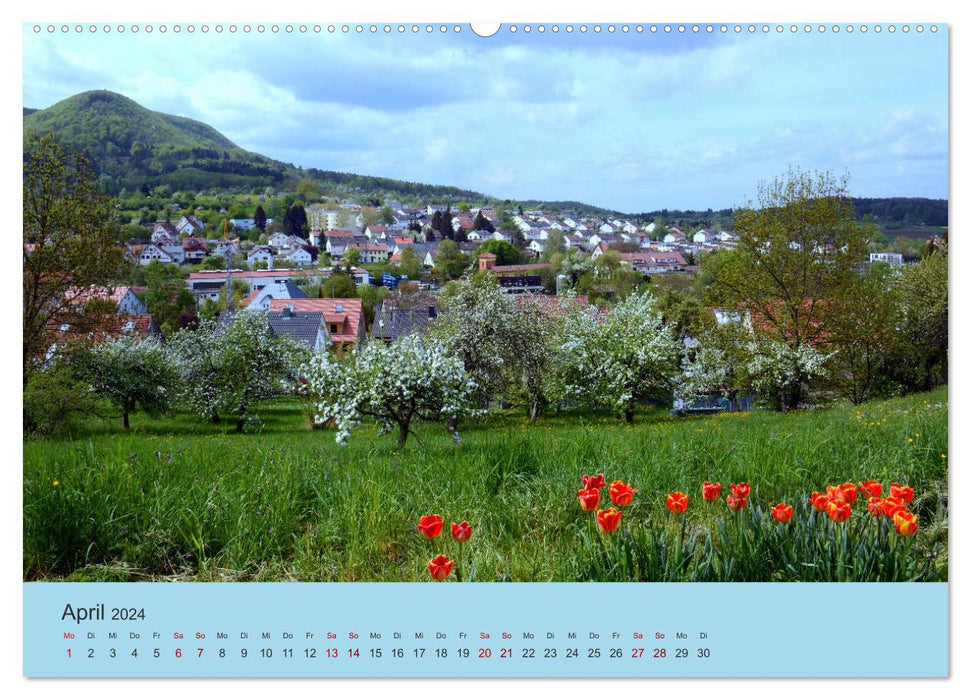 Notre belle patrie – Le Jura souabe (Calvendo Premium Wall Calendar 2024) 