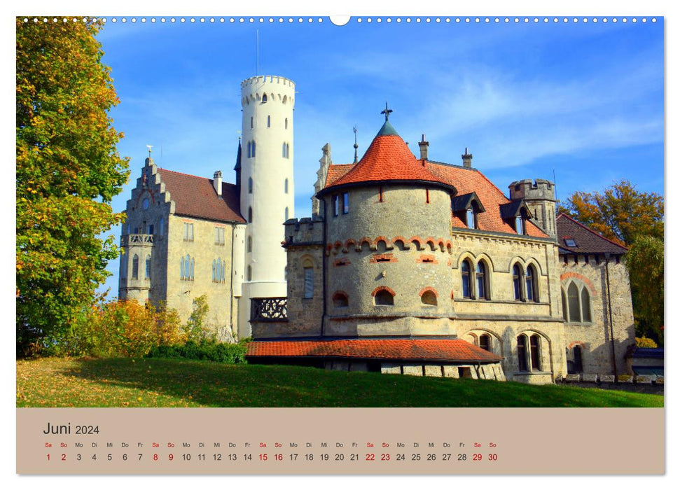 Notre belle patrie – Le Jura souabe (Calvendo Premium Wall Calendar 2024) 