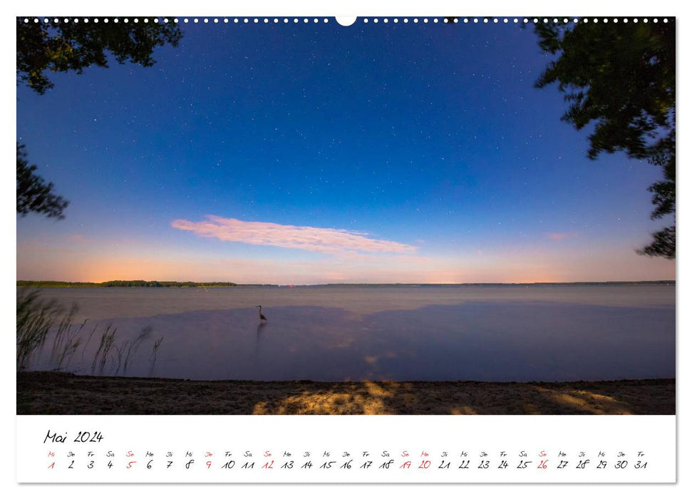 Der Kölpinsee - Naturparadies der Mecklenburgischen Seenplatte (CALVENDO Premium Wandkalender 2024)