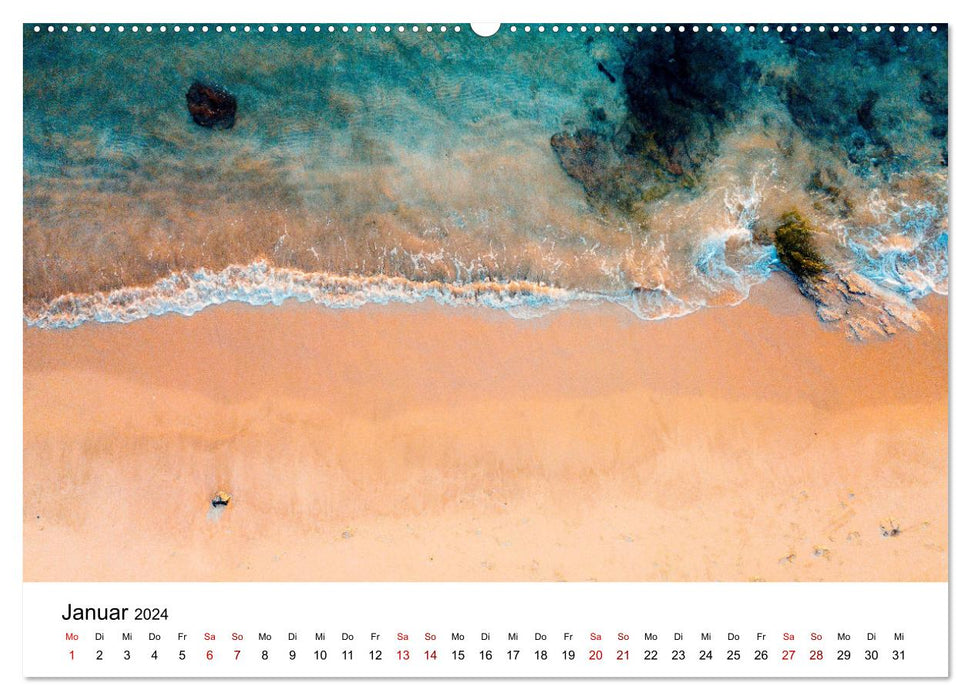 Über den Wolken - Spektakuläre Luftaufnahmen (CALVENDO Premium Wandkalender 2024)