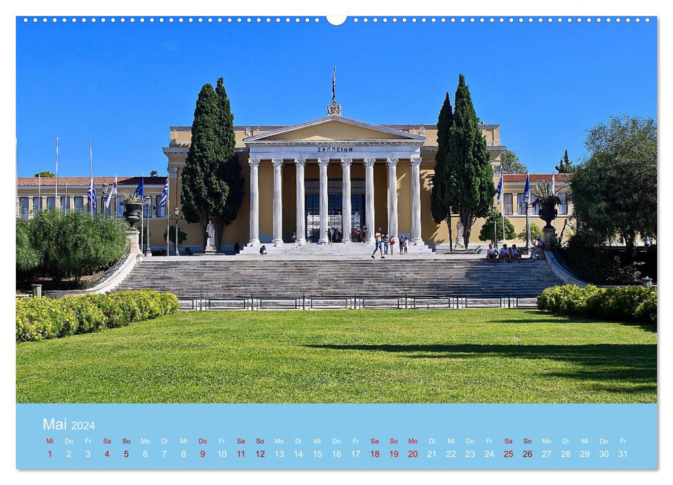 Geliebtes Athen (CALVENDO Wandkalender 2024)