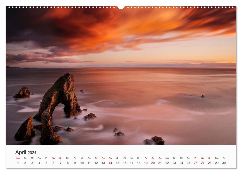 Spectacle naturel Irlande (Calvendo Premium Wall Calendar 2024) 