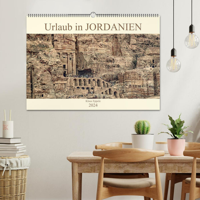 Vacances en JORDANIE (calendrier mural CALVENDO 2024) 