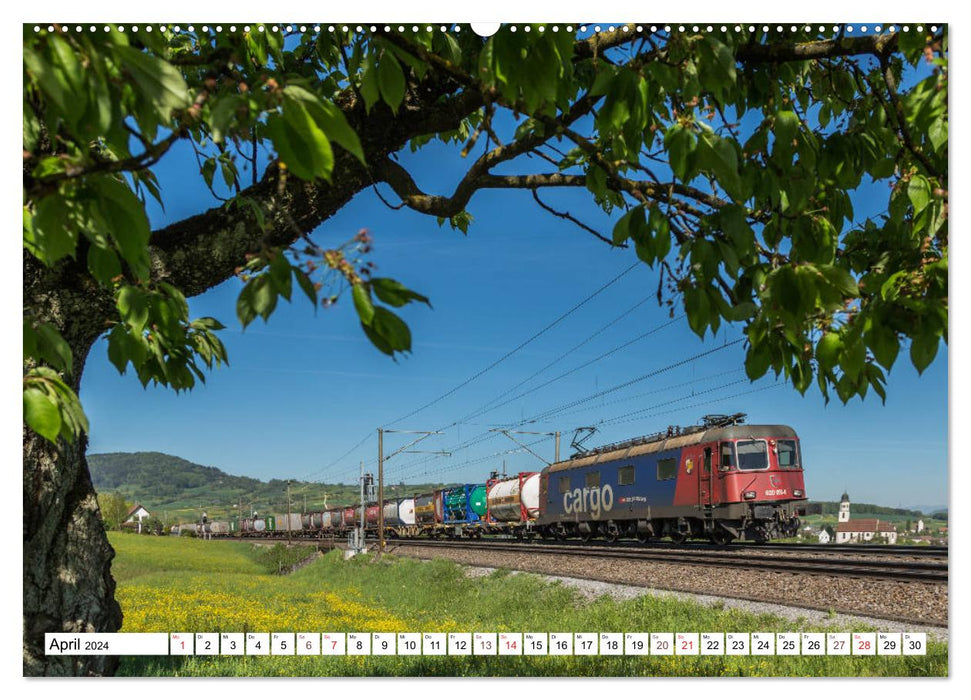 Für Güter die Bahn (CALVENDO Wandkalender 2024)