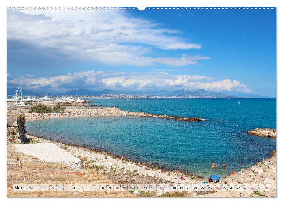 Südfrankreich - Côte d’Azur (CALVENDO Premium Wandkalender 2024)