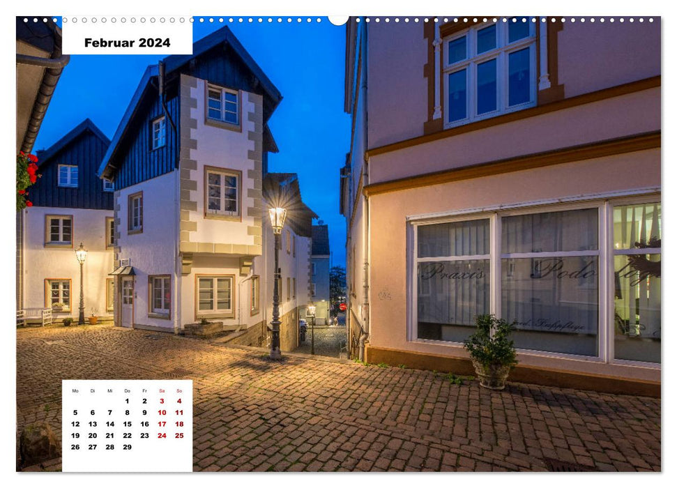 Lüdenscheid - Die Altstadt 2024 (CALVENDO Premium Wandkalender 2024)