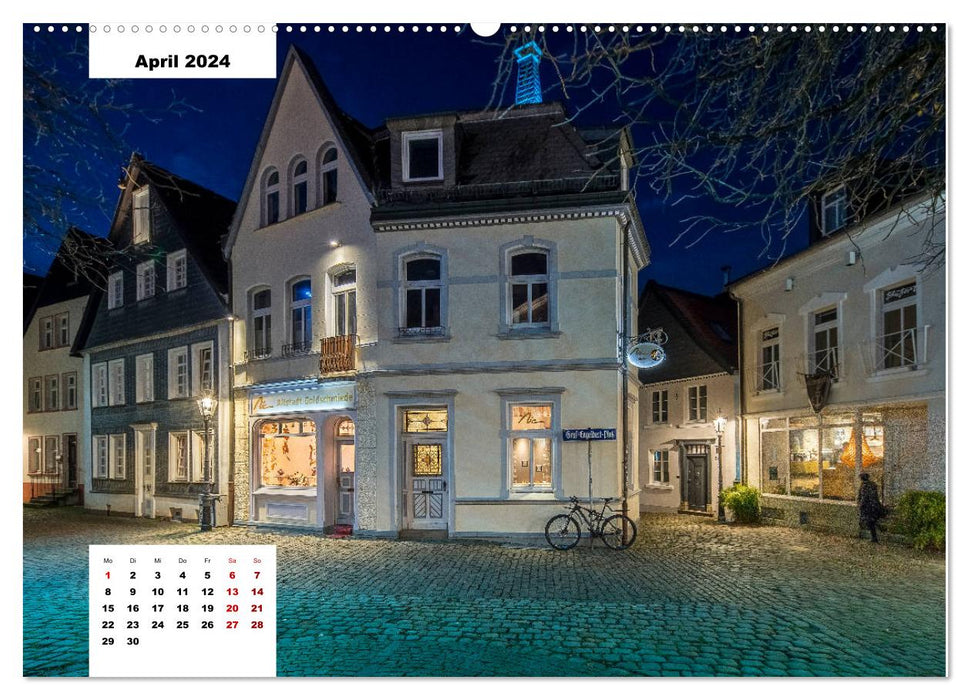 Lüdenscheid - La vieille ville 2024 (Calvendo Premium Wall Calendar 2024) 