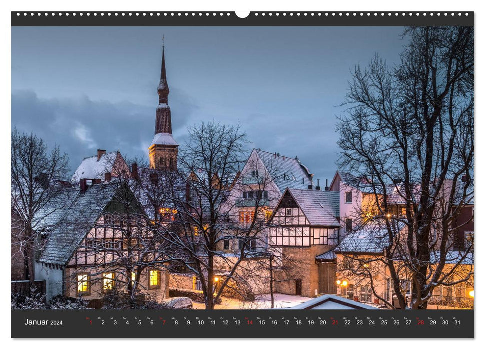 Portrait de la ville d'Osnabrück (calendrier mural CALVENDO 2024) 