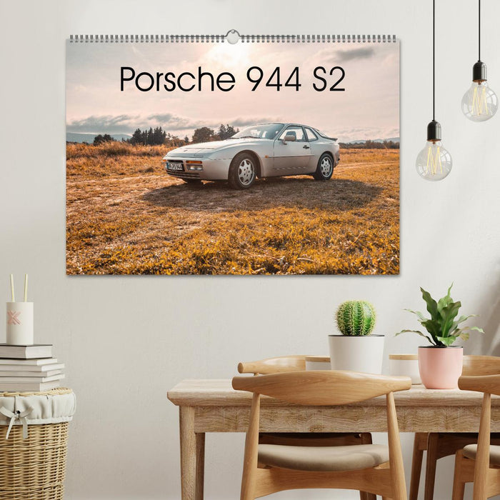 '89 Porsche 944 S2 (calendrier mural CALVENDO 2024) 