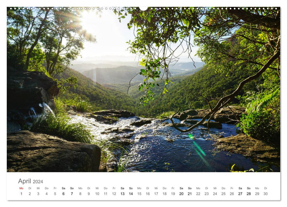 Cascades - les plus belles cascades du monde (Calendrier mural CALVENDO 2024) 