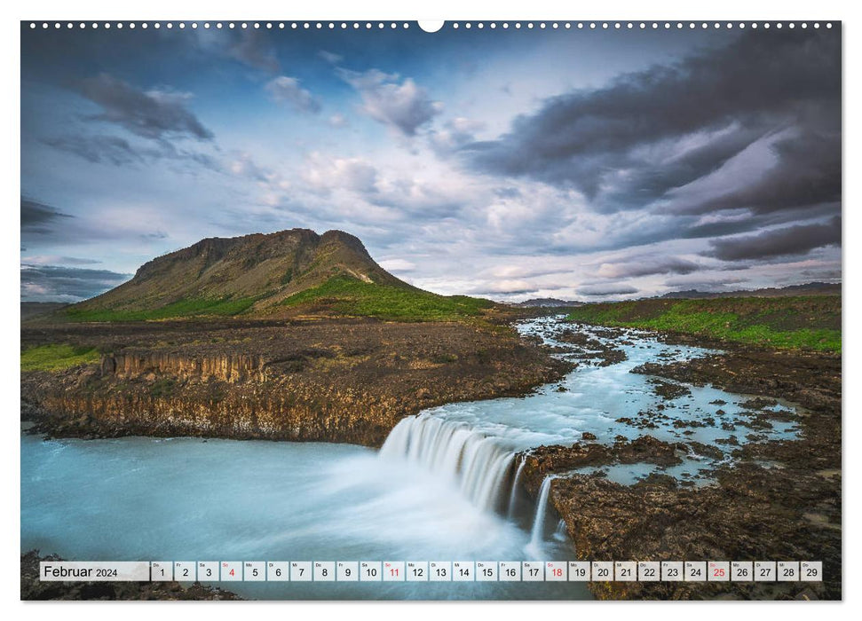 Islande – Moments 2024 (Calvendo Premium Wall Calendar 2024) 