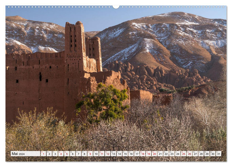 Maroc - Le Sud (Calvendo Premium Wall Calendar 2024) 
