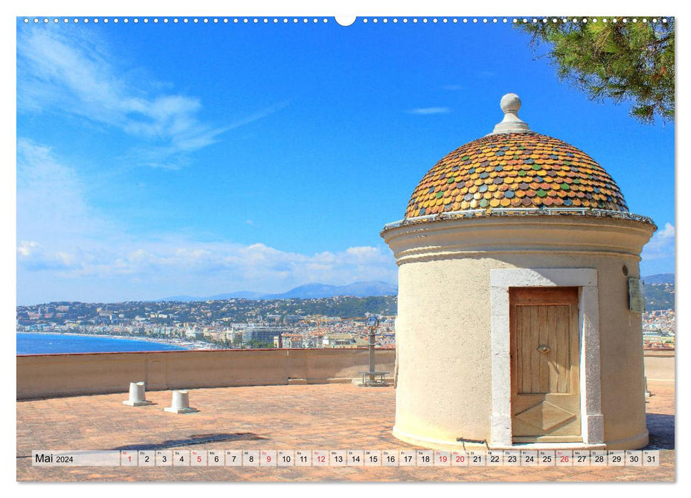 Sud de la France - Côte d'Azur (Calendrier mural CALVENDO 2024) 