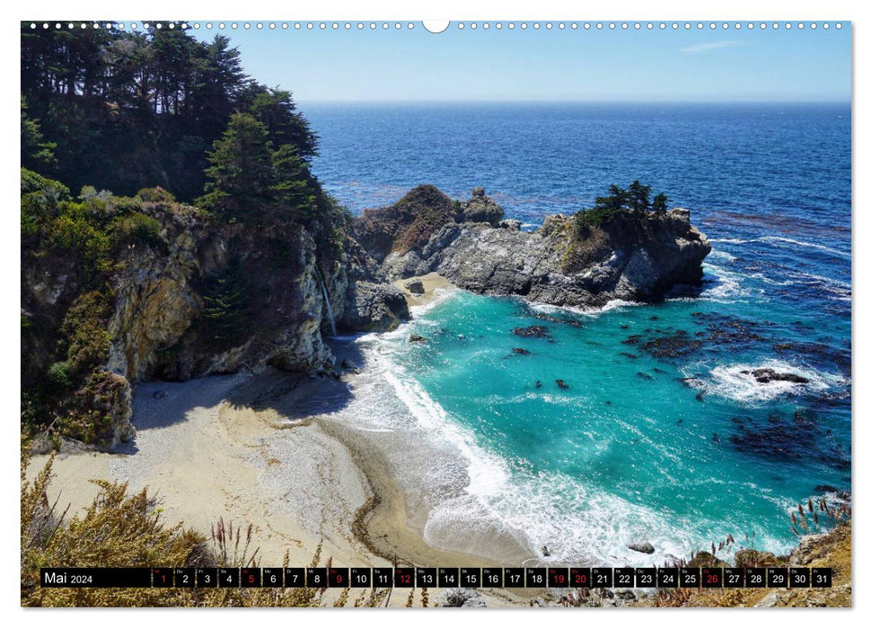Kalifornien - wunderschöne Westküste (CALVENDO Premium Wandkalender 2024)